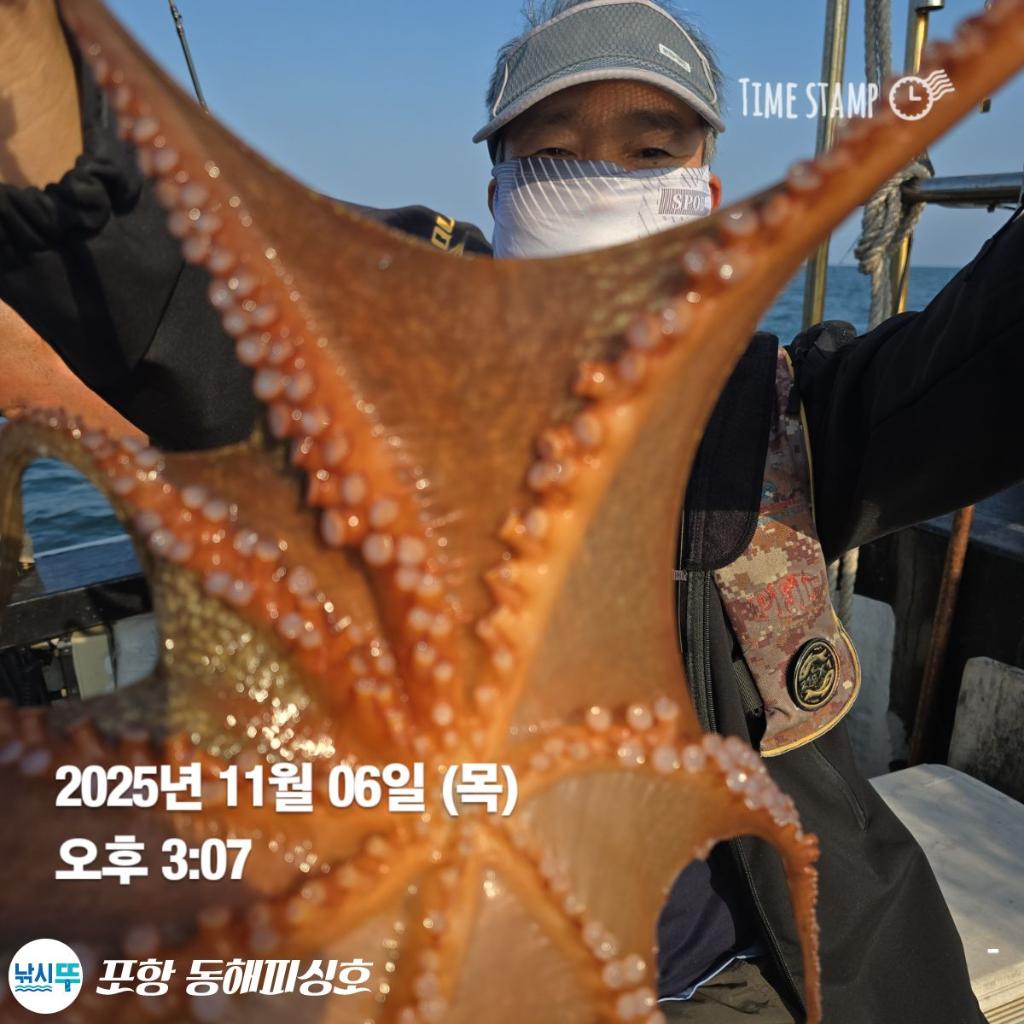 낚시뚜,돌문어,포항(운하관),포항 동해피싱호,낚시뚜4