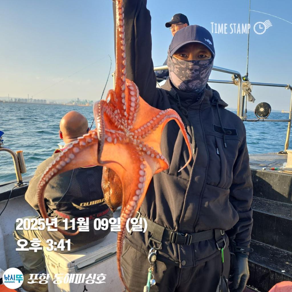 낚시뚜,돌문어,포항(운하관),포항 동해피싱호,낚시뚜12