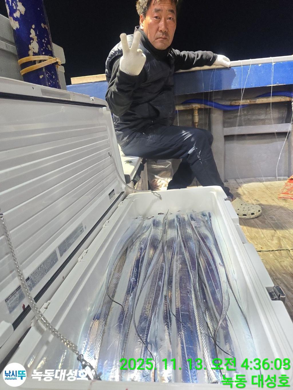 낚시뚜,갈치,녹동항,녹동대성호,낚시뚜48