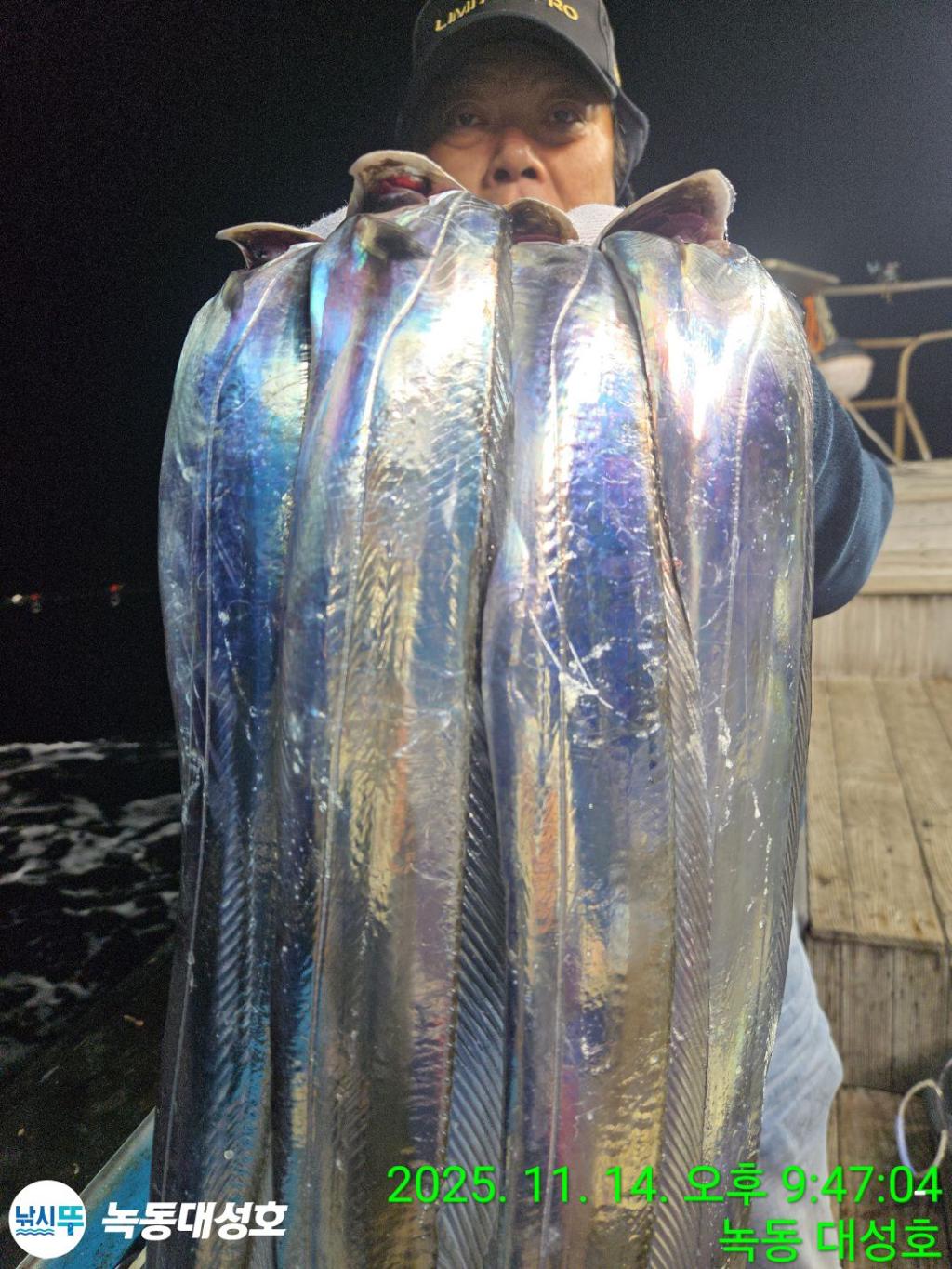 낚시뚜,갈치,녹동항,녹동대성호,낚시뚜25