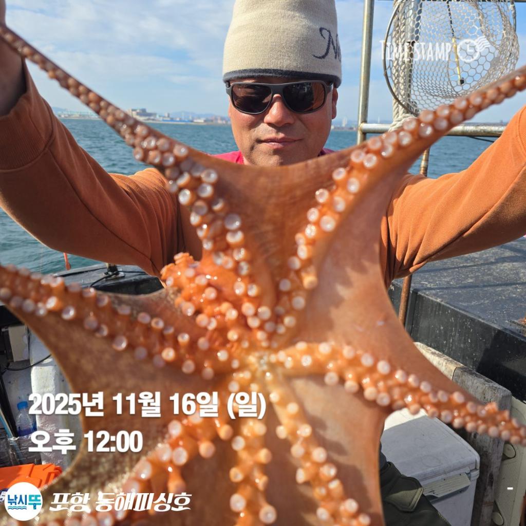 낚시뚜,돌문어,포항(운하관),포항 동해피싱호,낚시뚜11