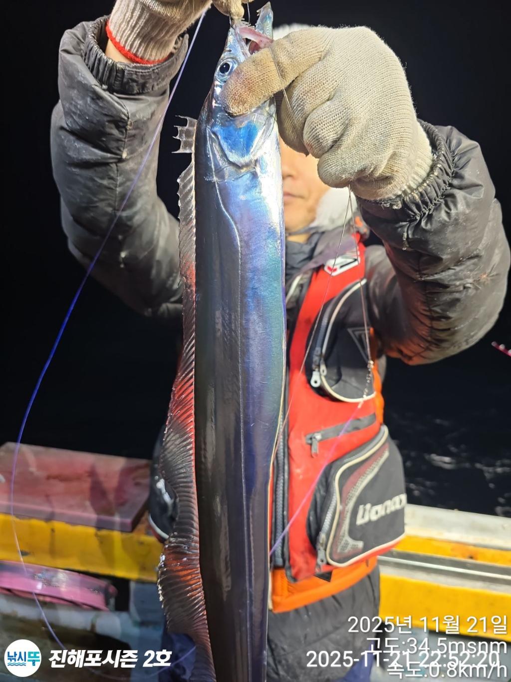 낚시뚜,갈치,진해행암항,진해포시즌 2호,낚시뚜8