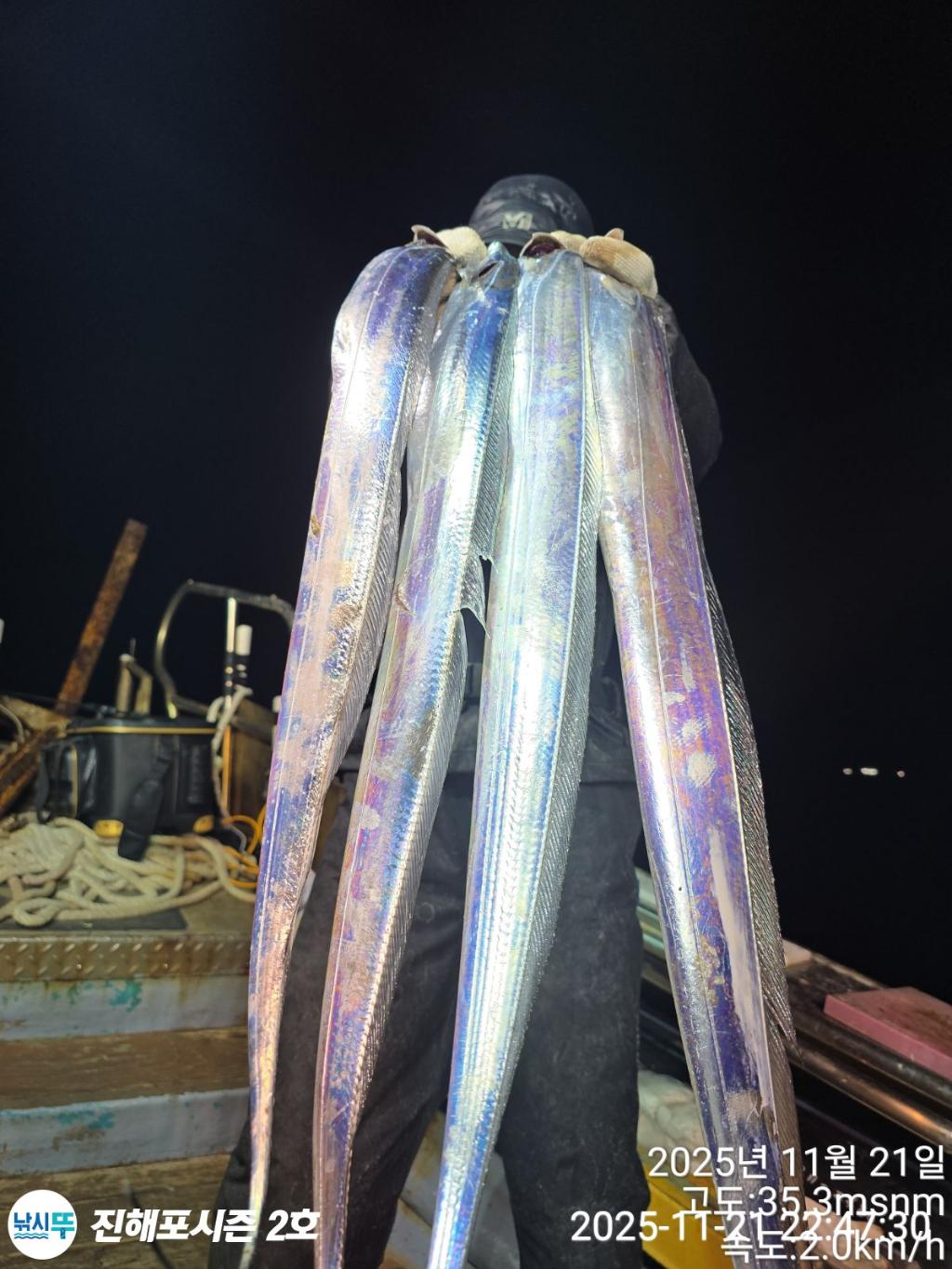 낚시뚜,갈치,진해행암항,진해포시즌 2호,낚시뚜5