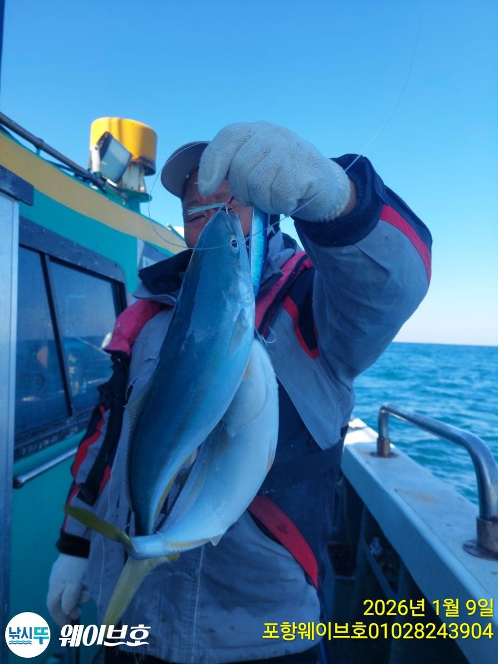 낚시뚜,방어,삼치,구룡포항,뉴웨이브호,낚시뚜5