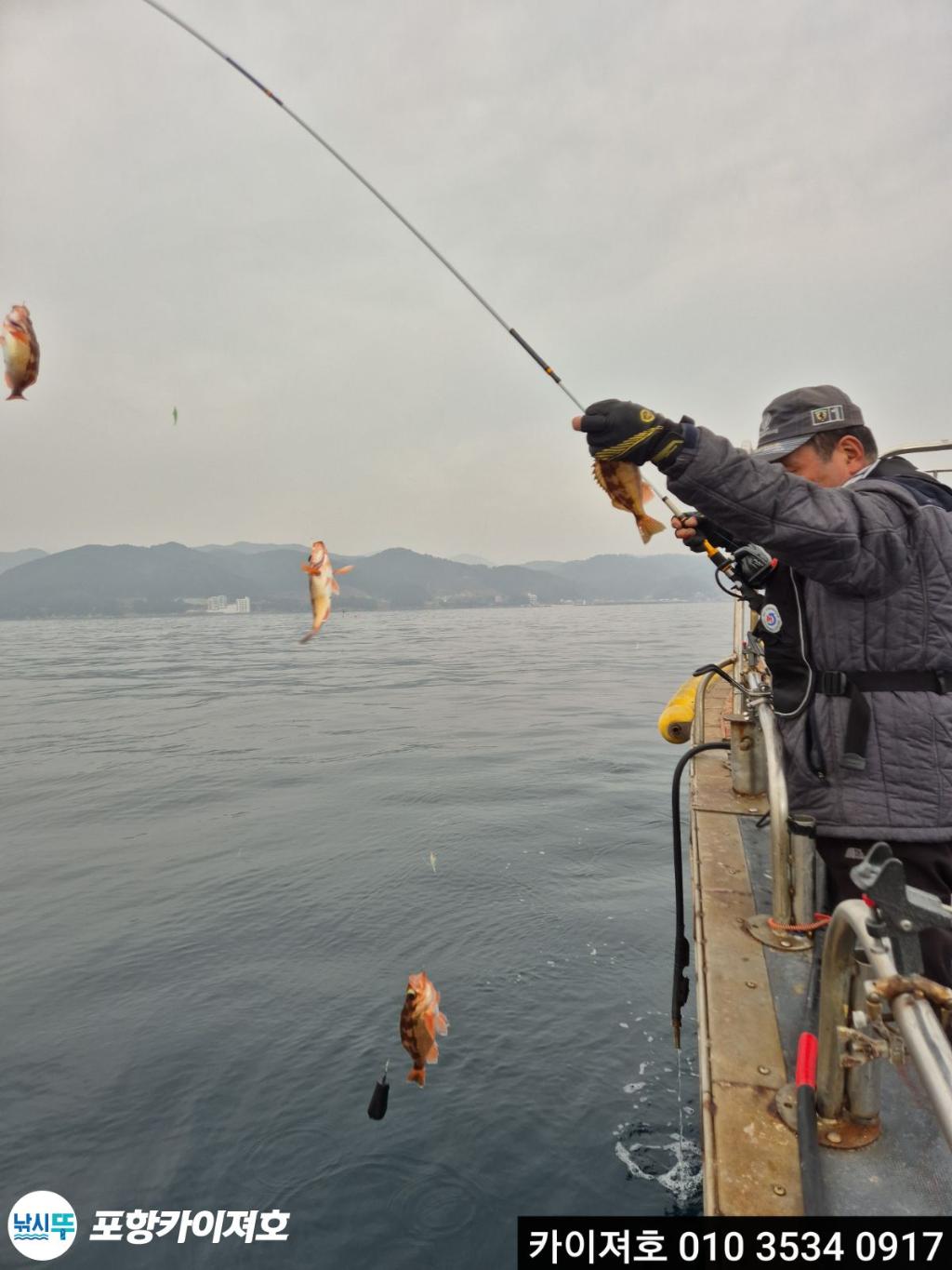 낚시뚜,열기,영일만항,포항카이져호,낚시뚜12