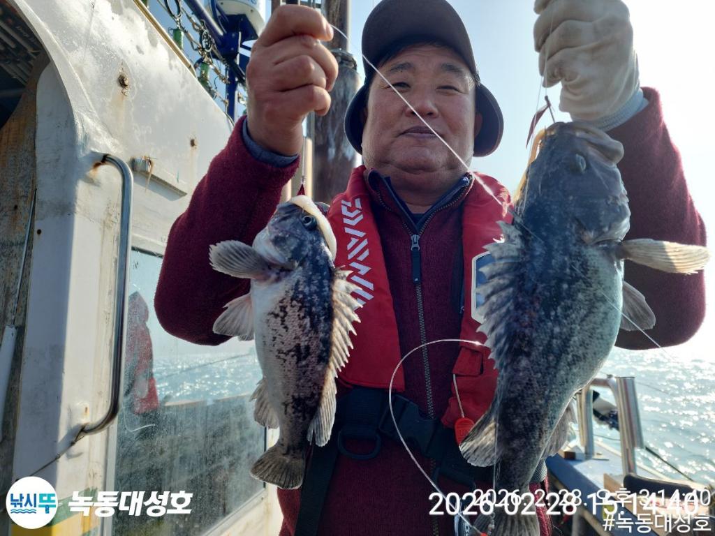 낚시뚜,우럭,열기,녹동항,녹동대성호,낚시뚜23