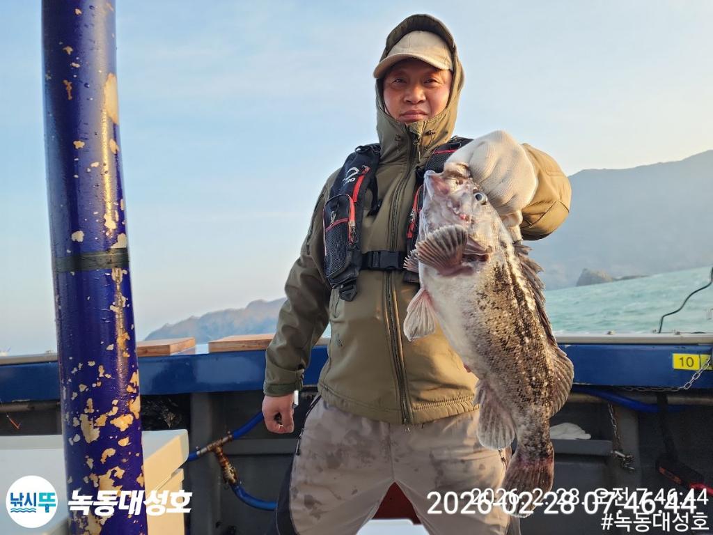 낚시뚜,우럭,열기,녹동항,녹동대성호,낚시뚜16