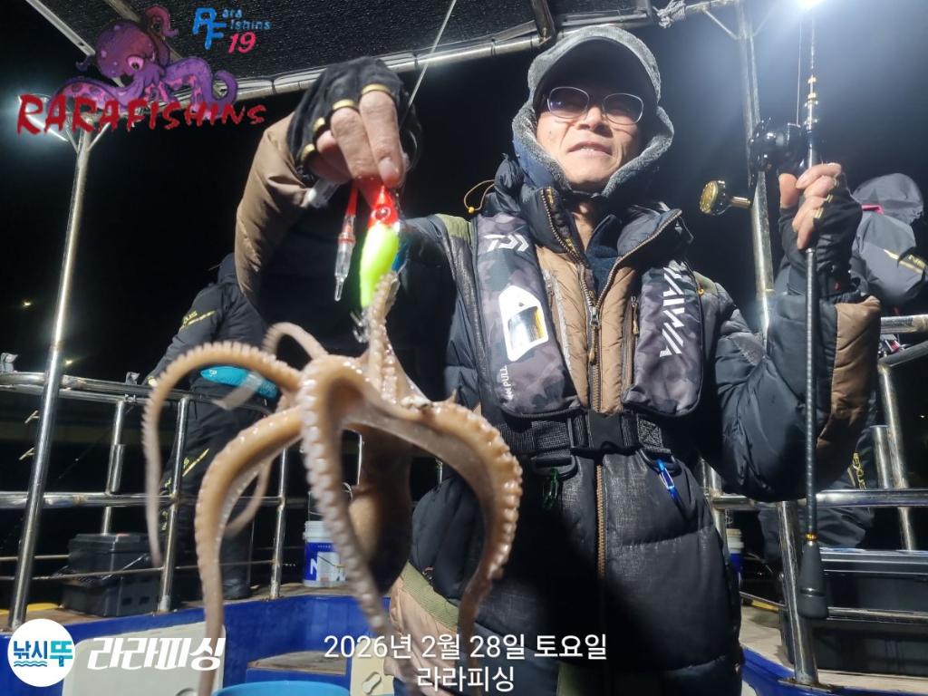 낚시뚜,낙지,돌문어,속천항(진해),라라피싱,낚시뚜9