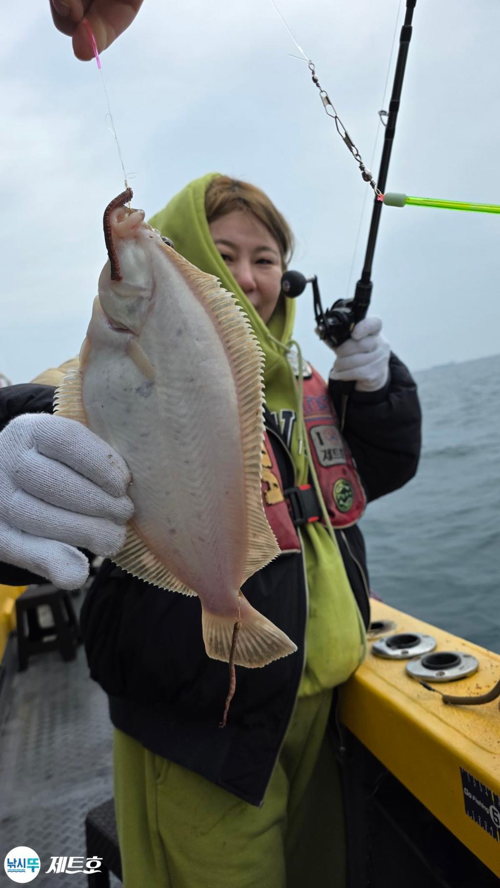 낚시뚜,도다리,가자미,영일만항,포항 제트호,낚시뚜12
