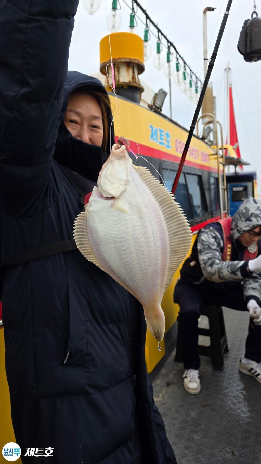 낚시뚜,도다리,가자미,영일만항,포항 제트호,낚시뚜11