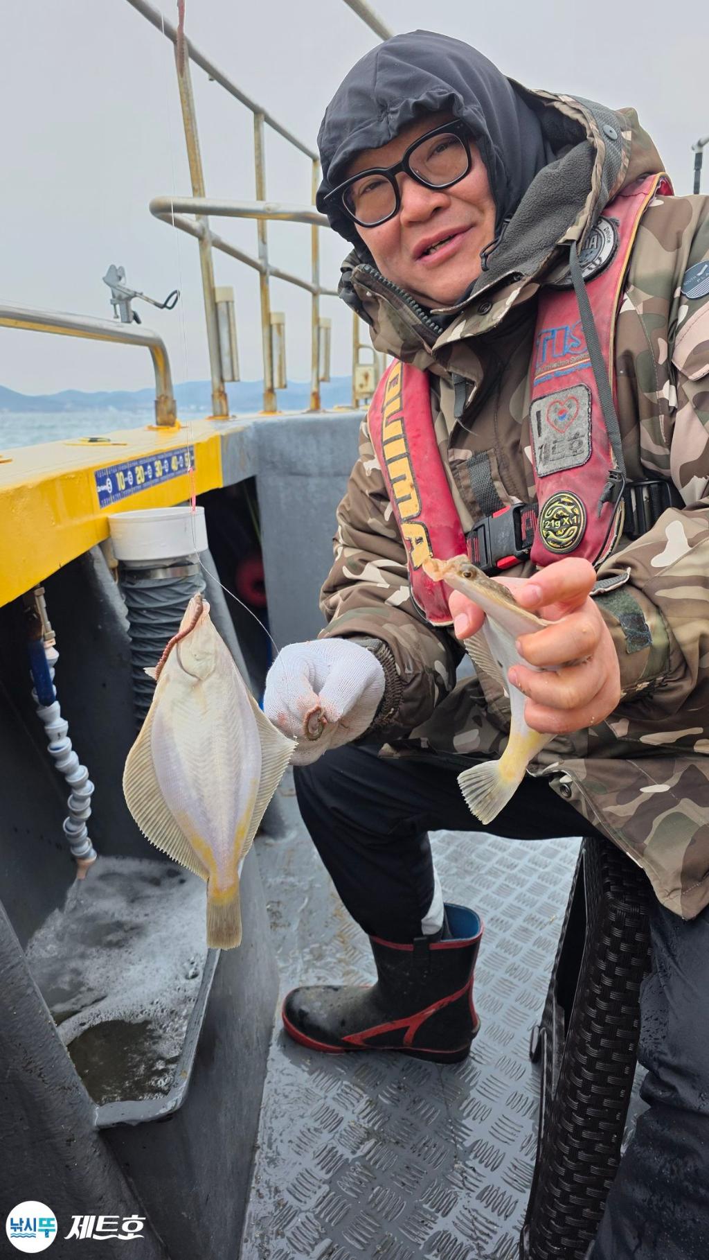낚시뚜,도다리,가자미,영일만항,포항 제트호,낚시뚜8