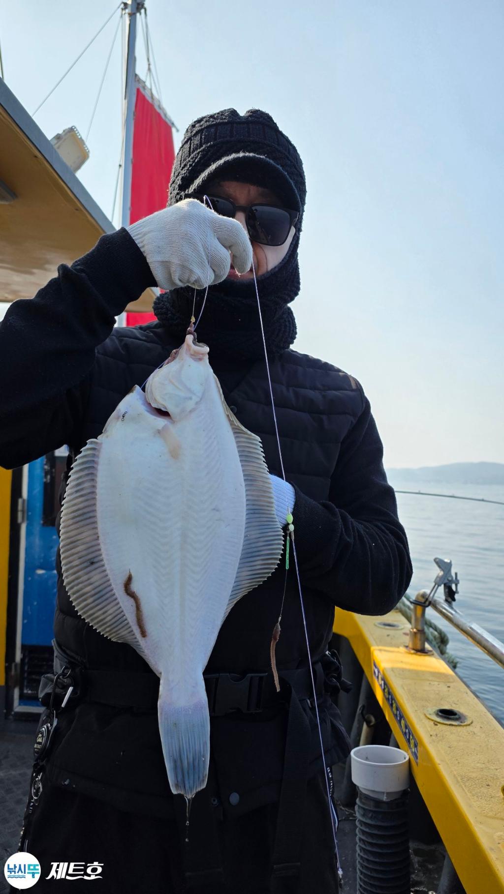 낚시뚜,도다리,가자미,영일만항,포항 제트호,낚시뚜4