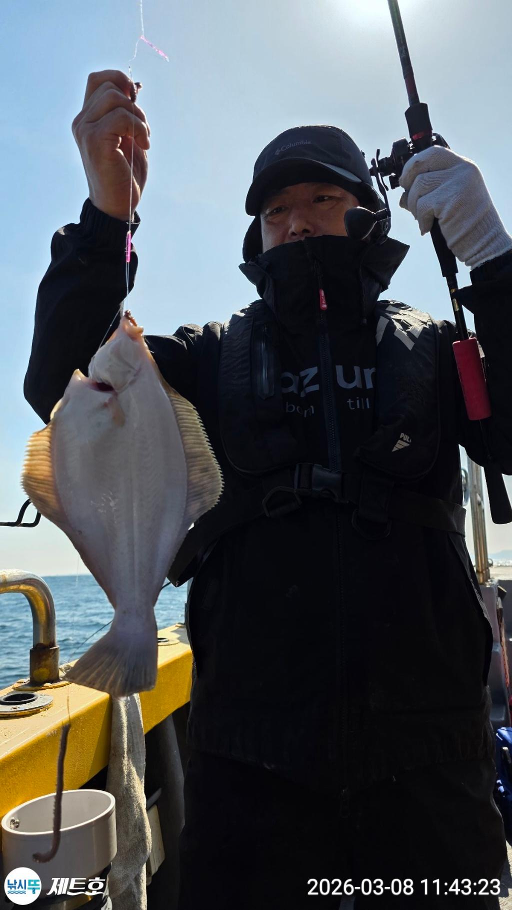 낚시뚜,도다리,가자미,영일만항,포항 제트호,낚시뚜13