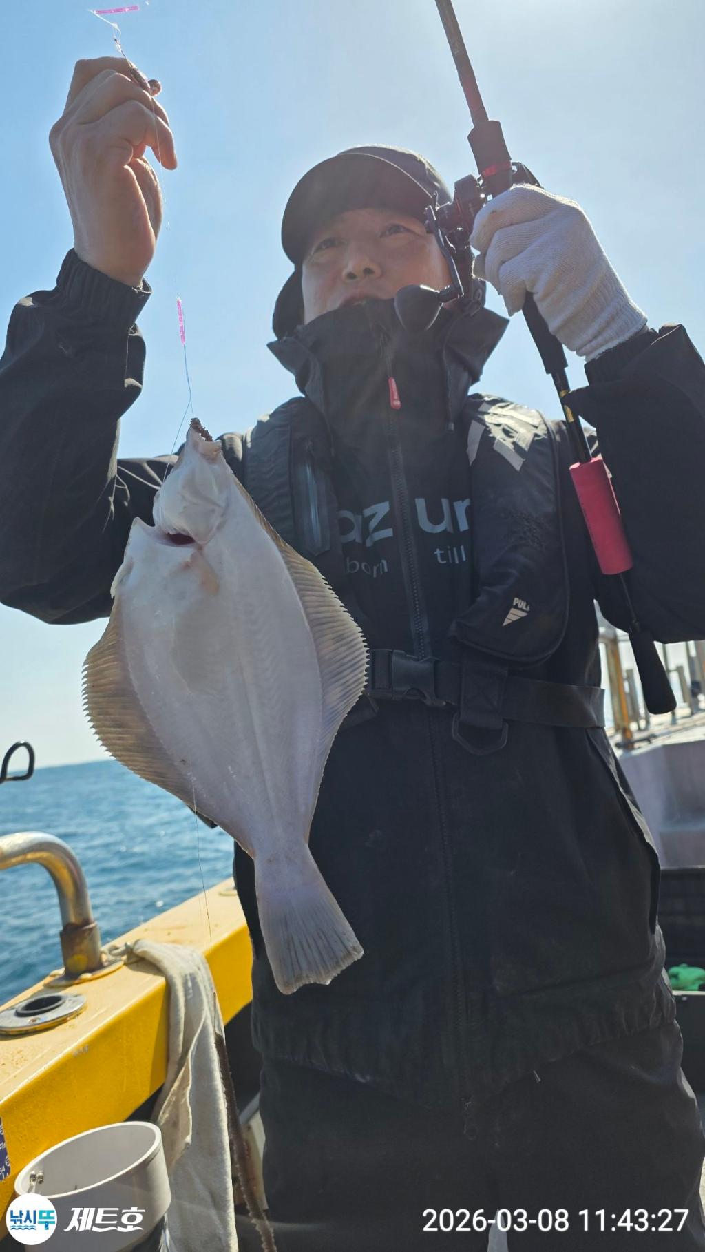 낚시뚜,도다리,가자미,영일만항,포항 제트호,낚시뚜12