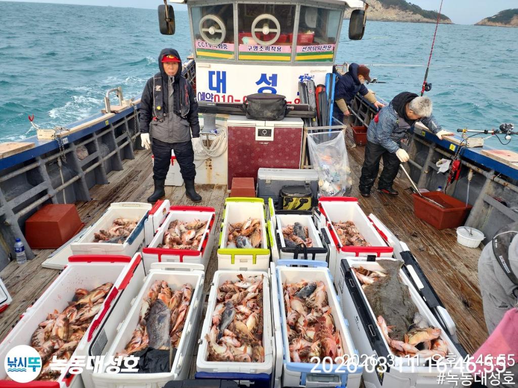 낚시뚜,열기,우럭,녹동항,녹동대성호,낚시뚜0