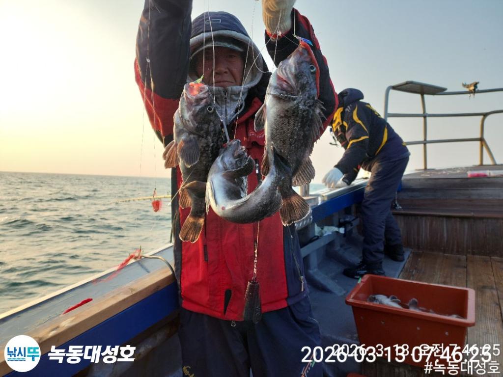 낚시뚜,우럭,열기,녹동항,녹동대성호,낚시뚜24
