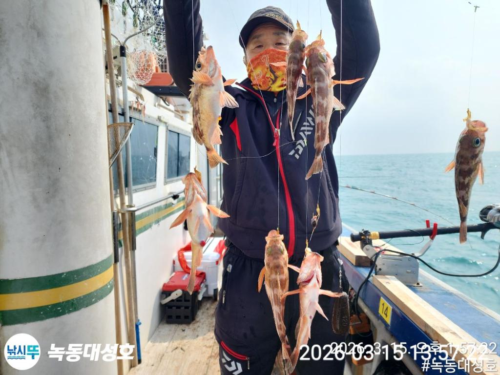 낚시뚜,우럭,열기,녹동항,녹동대성호,낚시뚜40