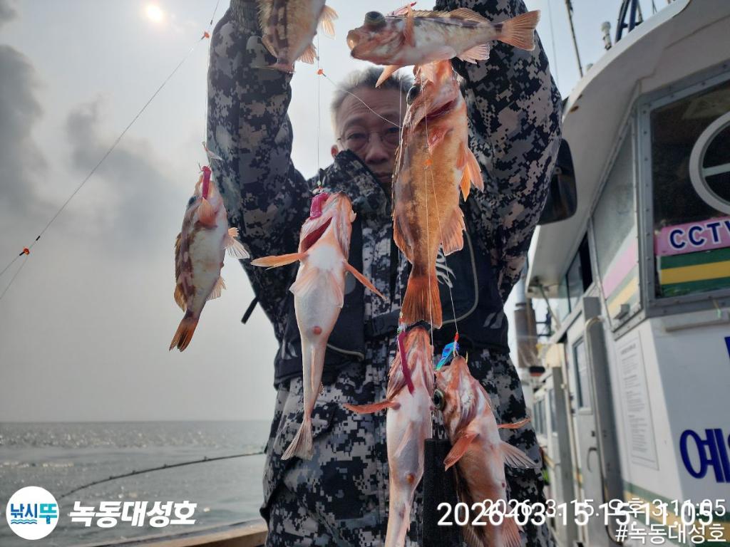 낚시뚜,우럭,열기,녹동항,녹동대성호,낚시뚜38