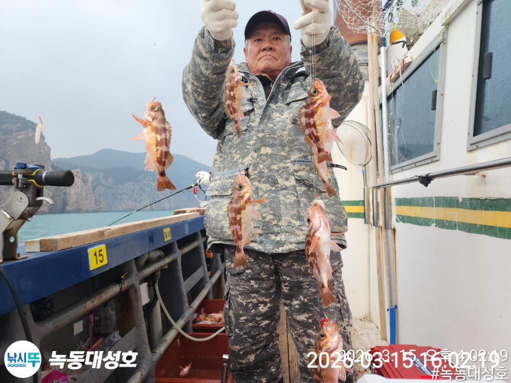 낚시뚜,우럭,열기,녹동항,녹동대성호,낚시뚜35