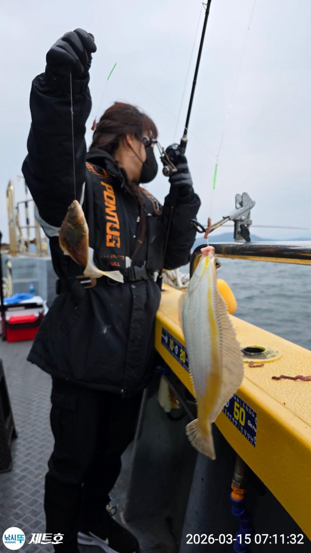 낚시뚜,도다리,가자미,영일만항,포항 제트호,낚시뚜33