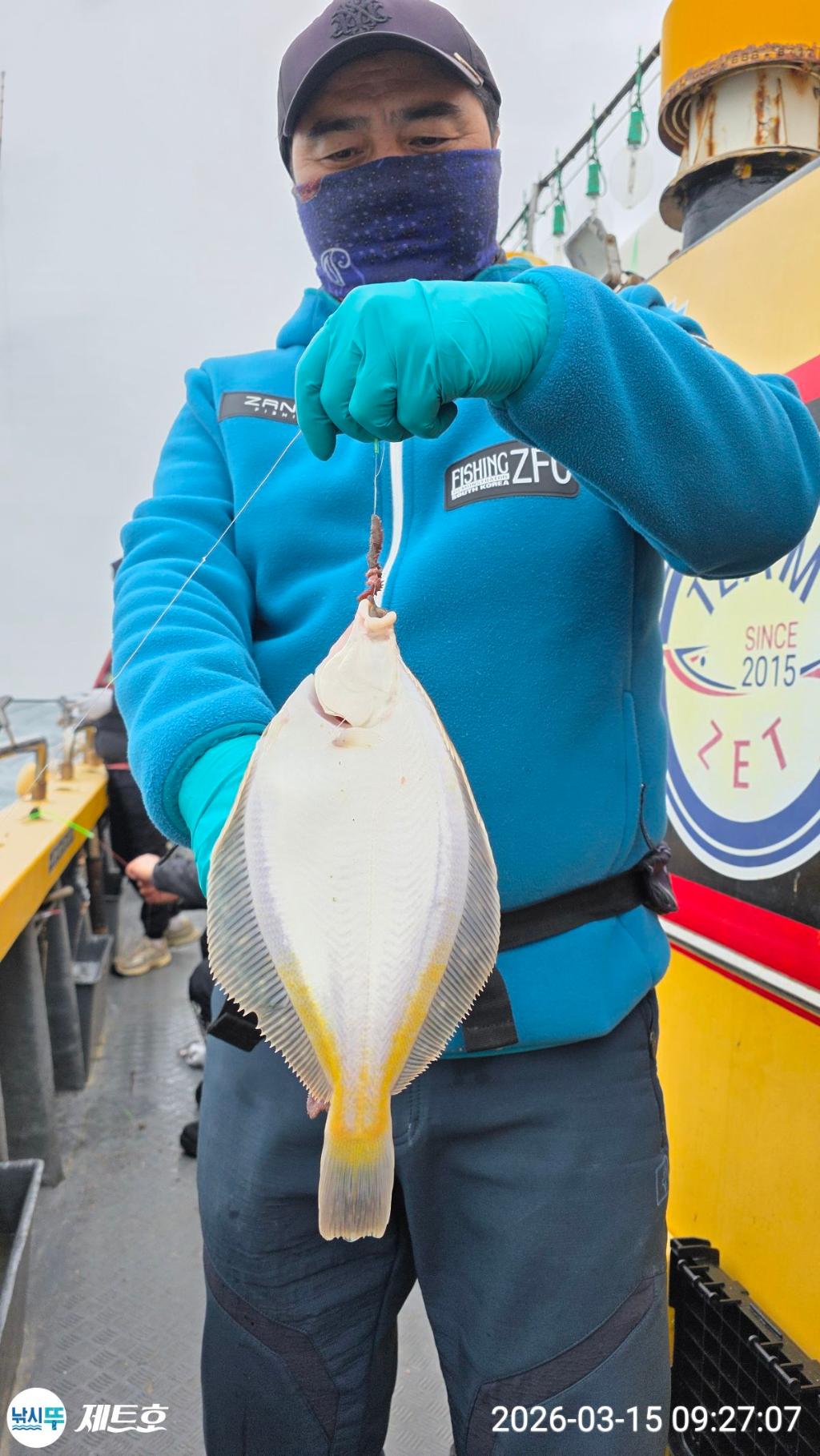 낚시뚜,도다리,가자미,영일만항,포항 제트호,낚시뚜14