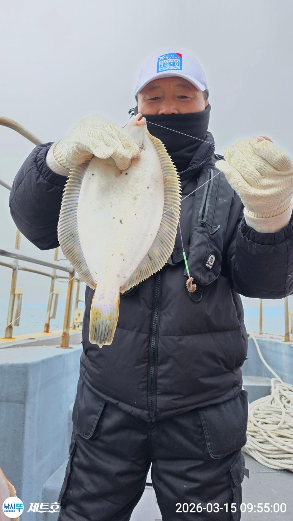 낚시뚜,도다리,가자미,영일만항,포항 제트호,낚시뚜7