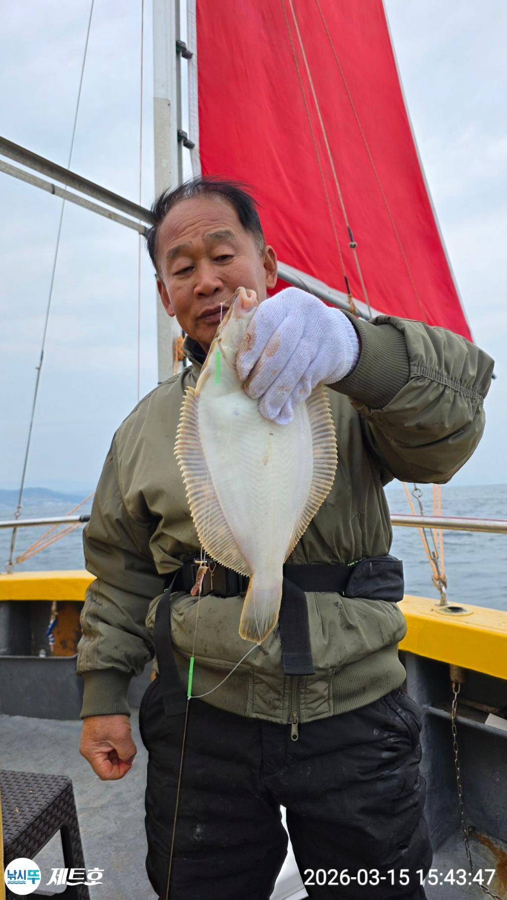 낚시뚜,도다리,가자미,영일만항,포항 제트호,낚시뚜4