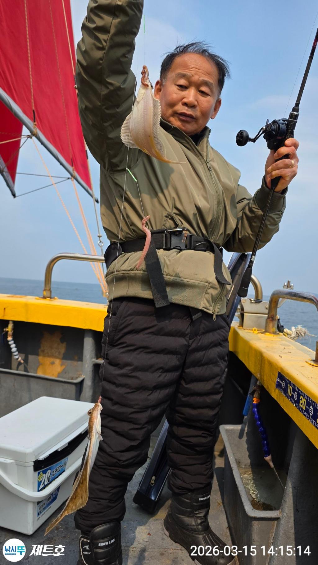 낚시뚜,도다리,가자미,영일만항,포항 제트호,낚시뚜1