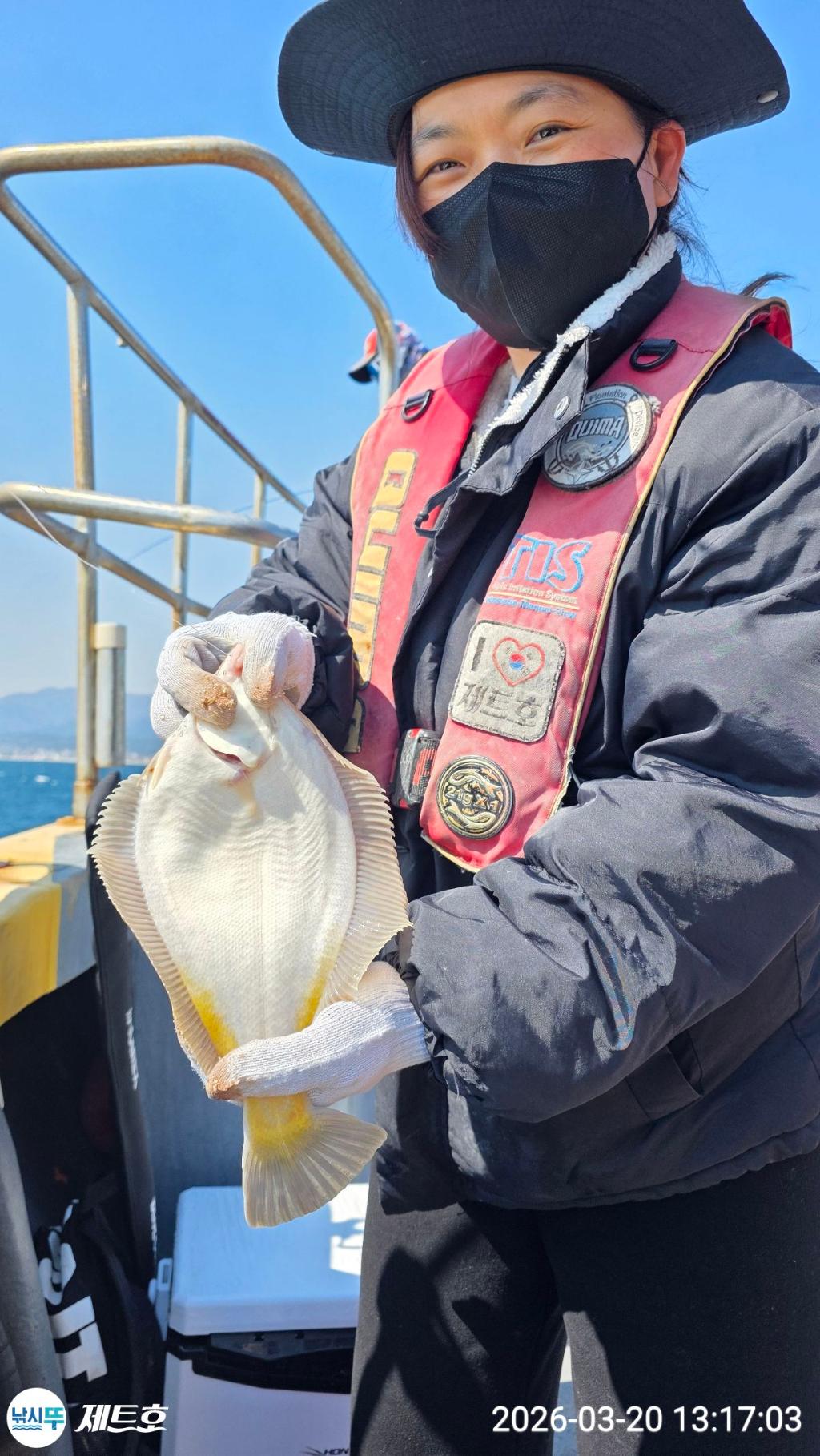 낚시뚜,도다리,가자미,영일만항,포항 제트호,낚시뚜51