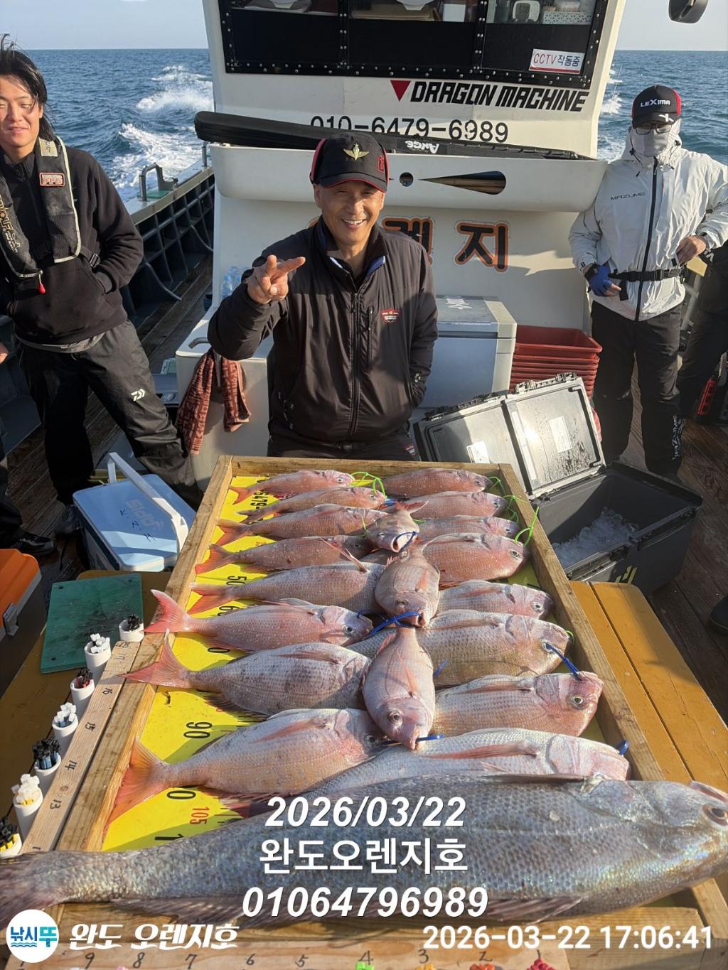 낚시뚜,참돔,완도항,완도 오렌지호,낚시뚜10