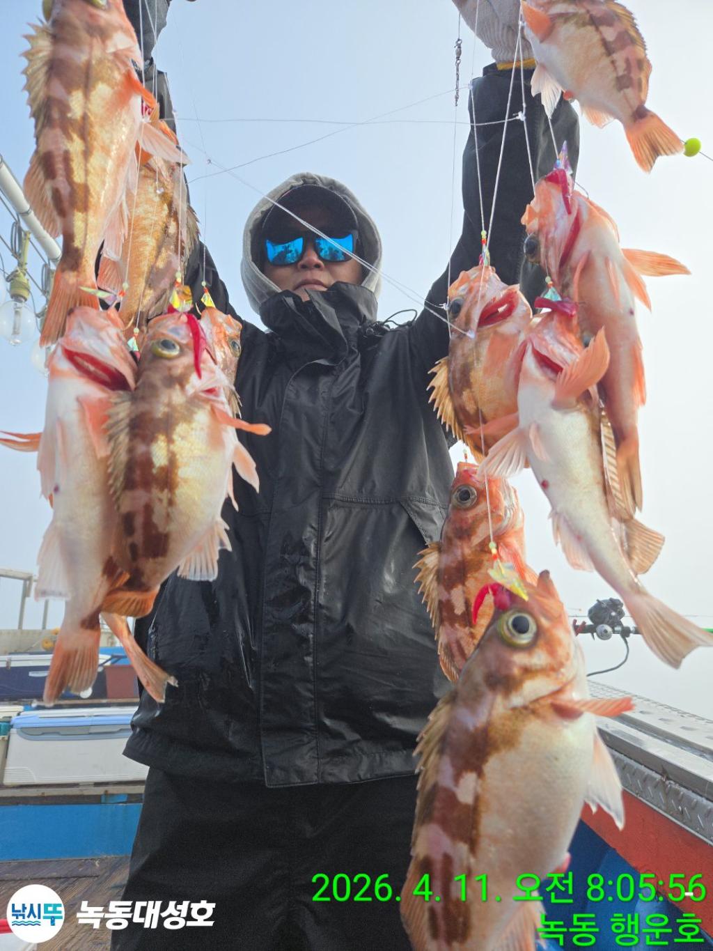 낚시뚜,우럭,열기,녹동항,녹동대성호,낚시뚜8