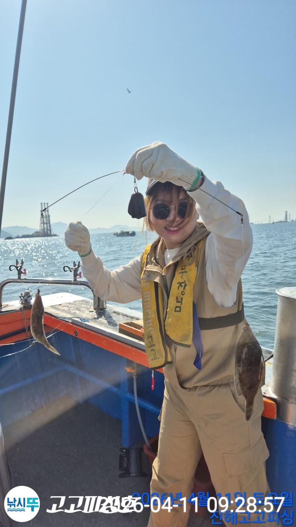 낚시뚜,도다리,속천항(진해),고고피싱호,낚시뚜3