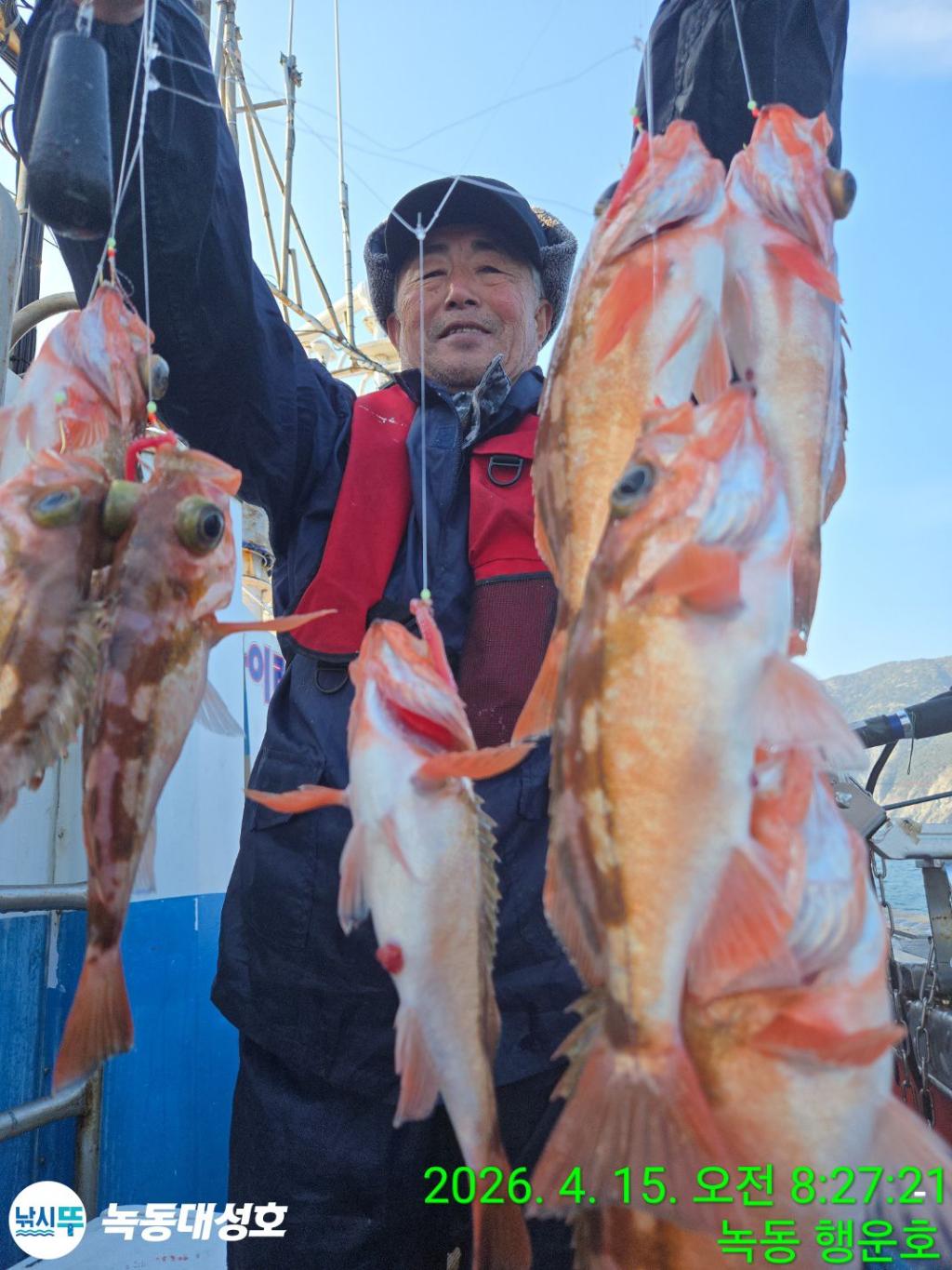 낚시뚜,열기,우럭,녹동항,녹동대성호,낚시뚜10