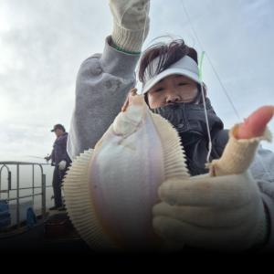 조황, 19일 오저 도다리 참가자미