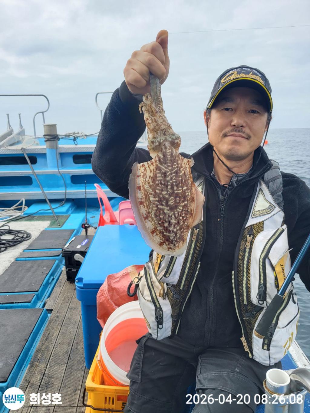 낚시뚜,갑오징어,모슬포항,희성호,낚시뚜2