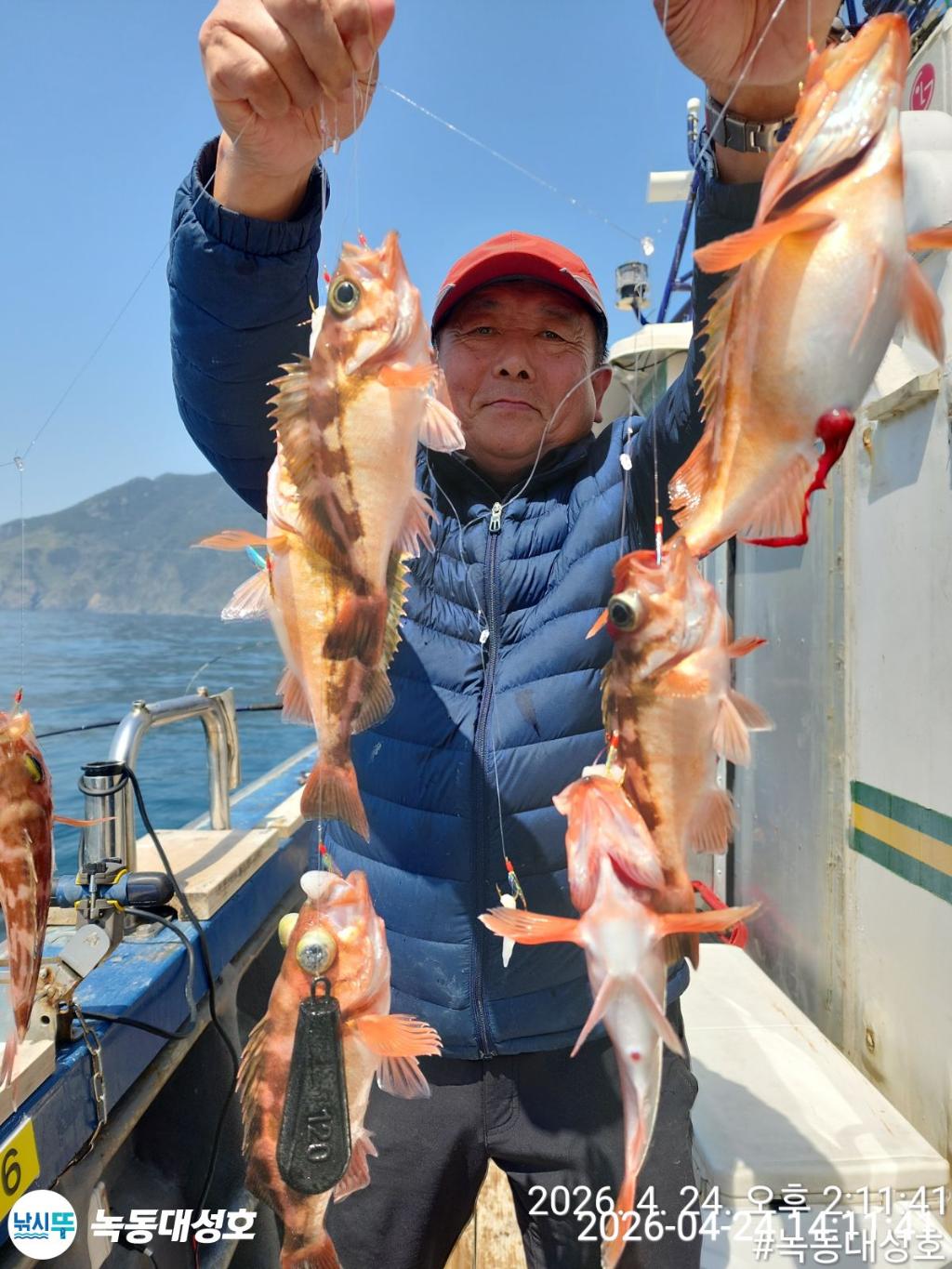 낚시뚜,우럭,열기,녹동항,녹동대성호,낚시뚜34