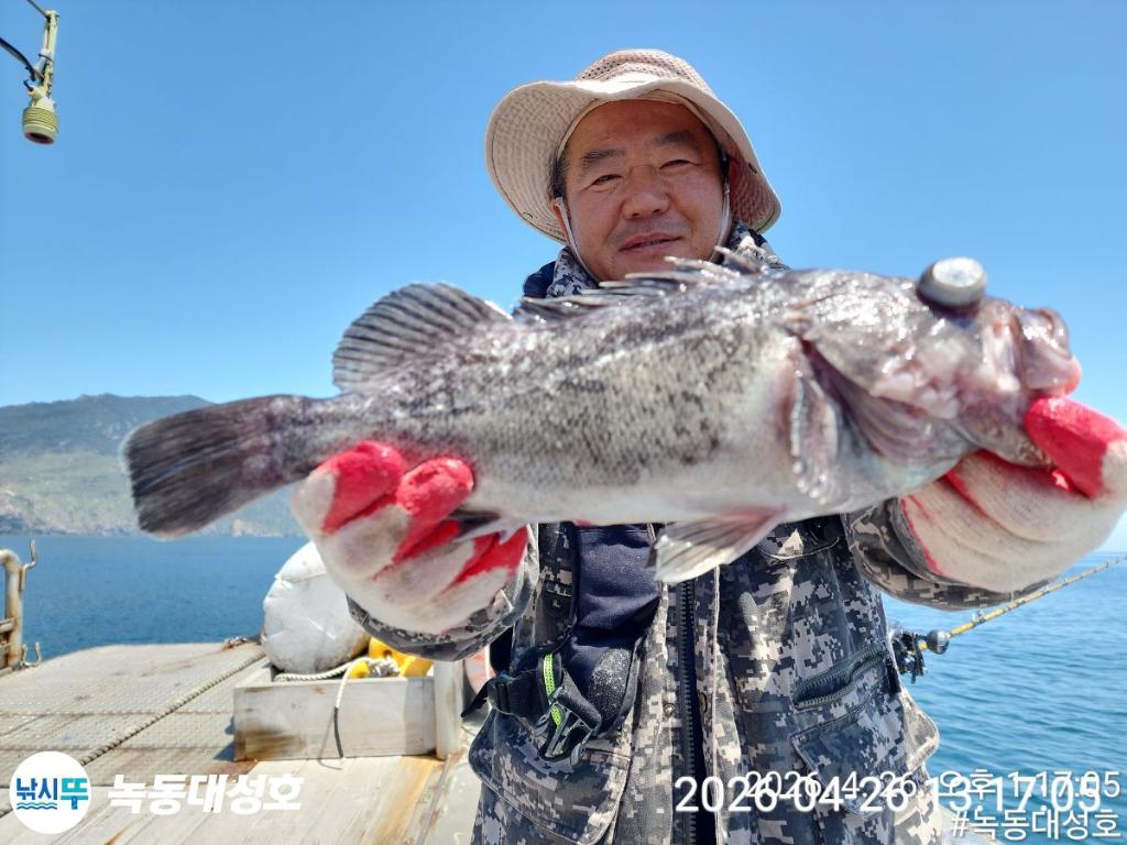 낚시뚜,우럭,열기,녹동항,녹동대성호,낚시뚜9