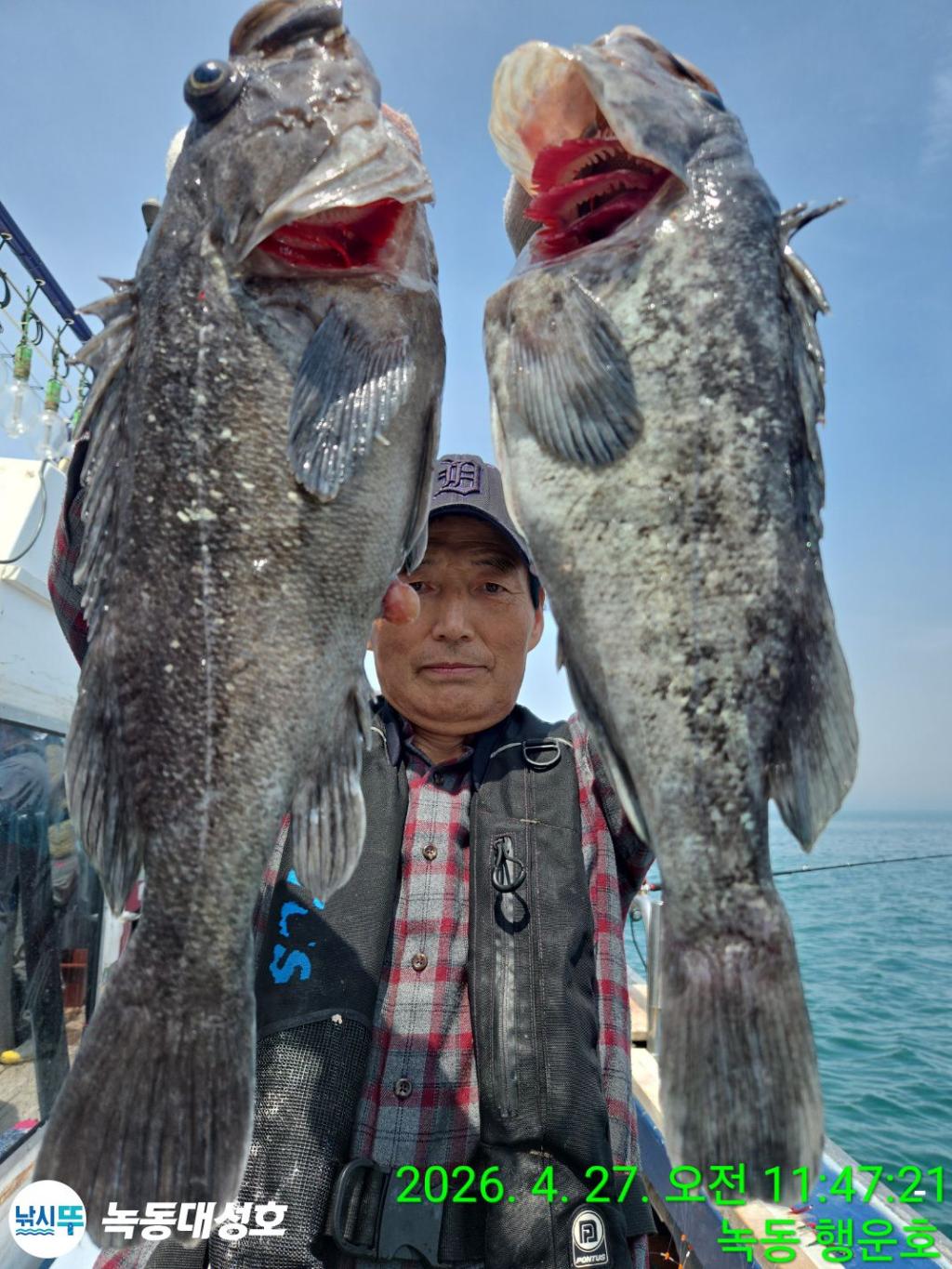 낚시뚜,열기,우럭,녹동항,녹동대성호,낚시뚜3