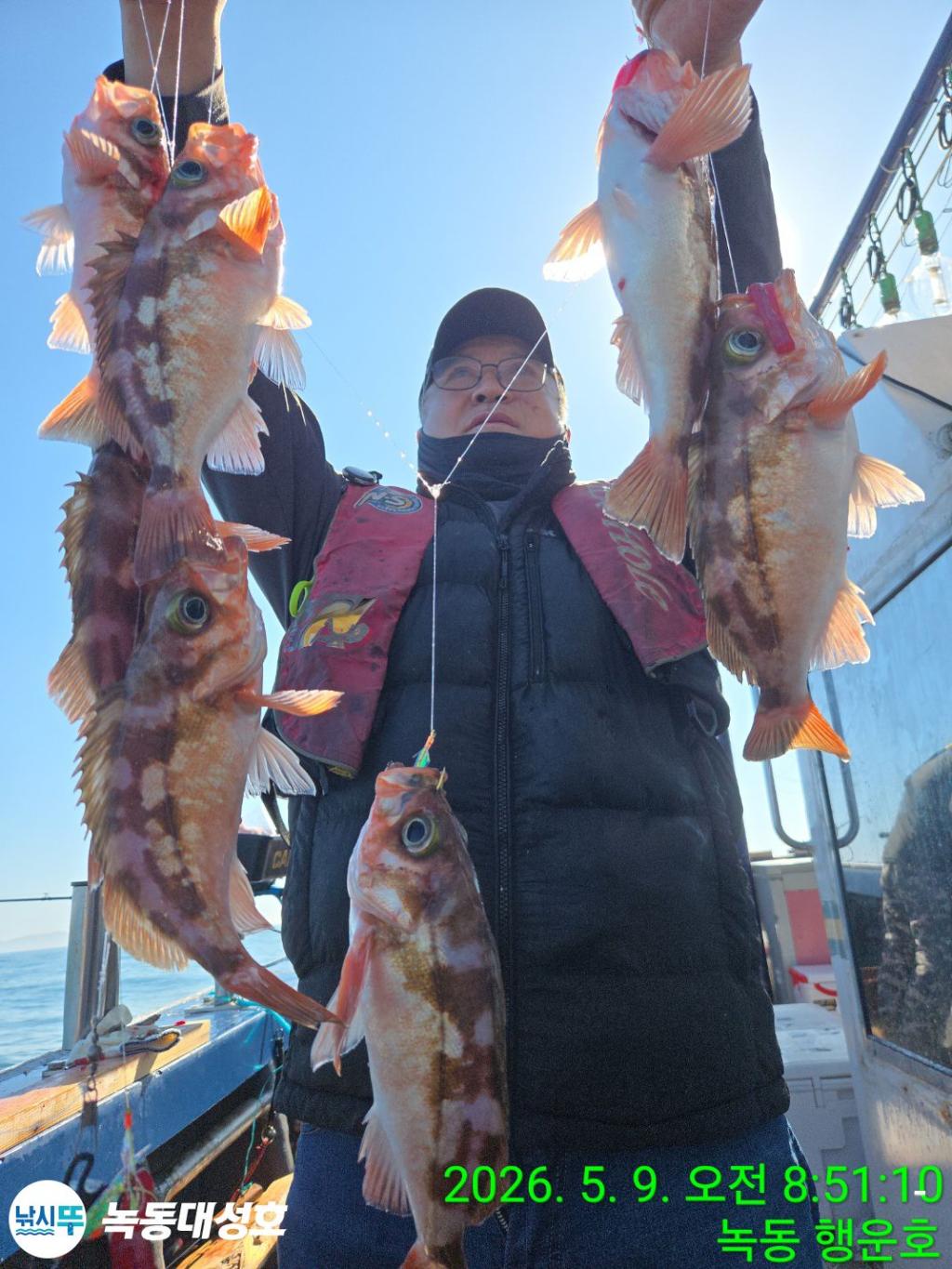 낚시뚜,열기,우럭,녹동항,녹동대성호,낚시뚜10