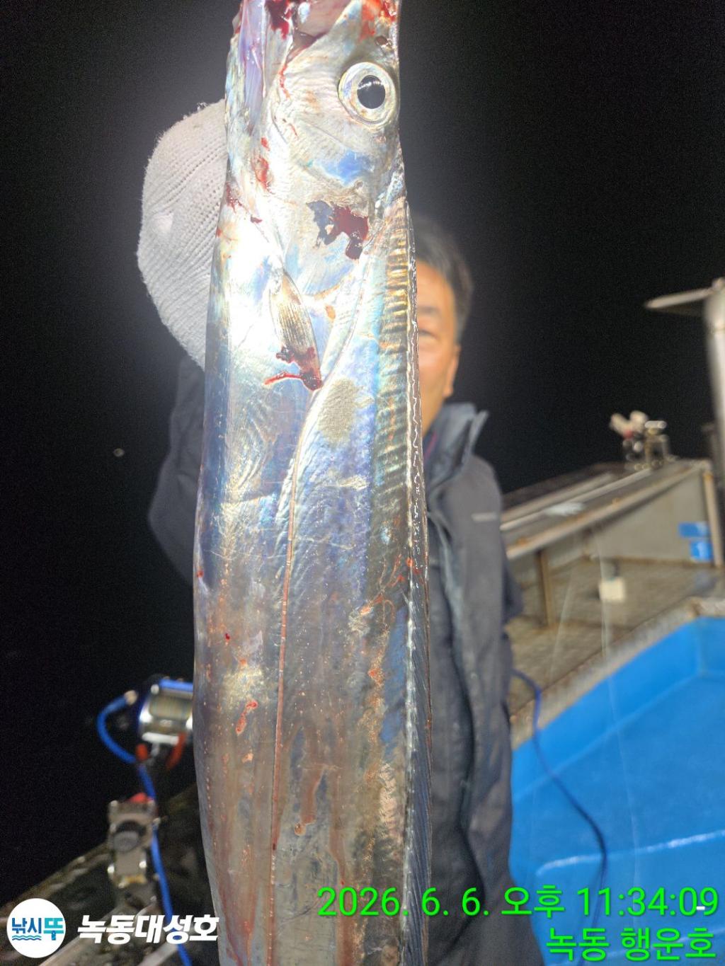 낚시뚜,갈치,녹동항,녹동대성호,낚시뚜8