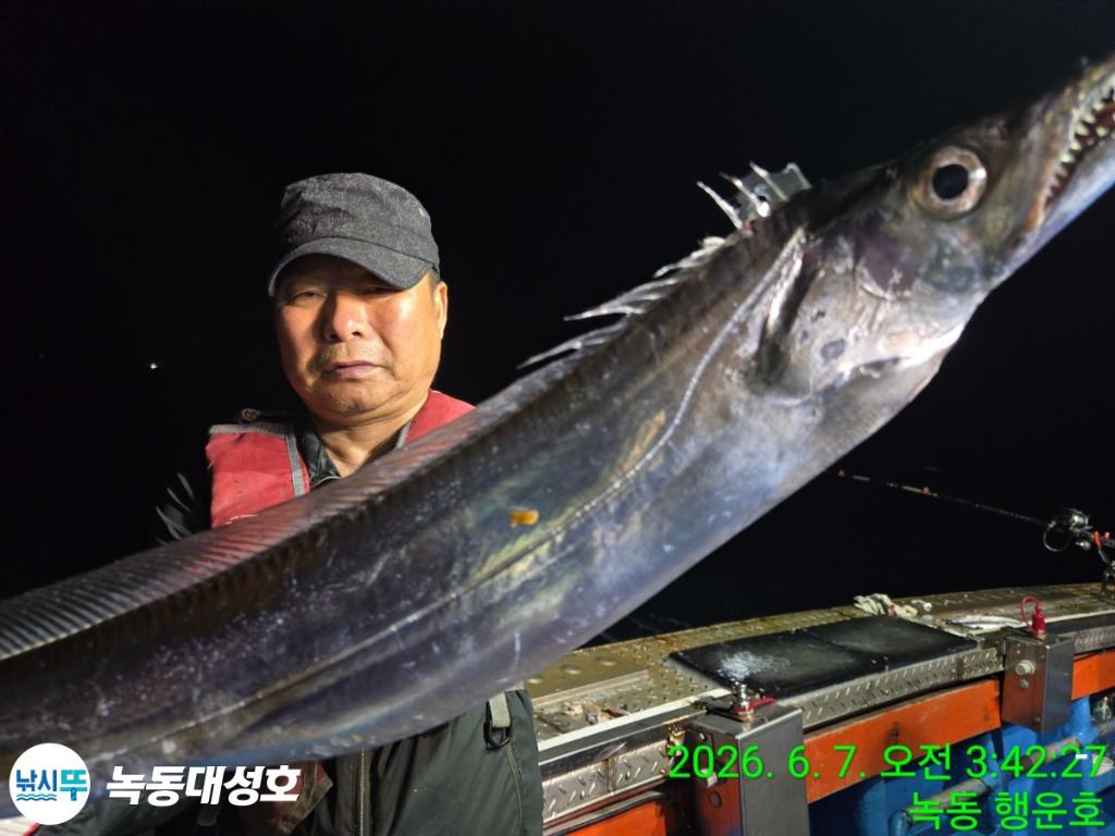낚시뚜,갈치,녹동항,녹동대성호,낚시뚜3