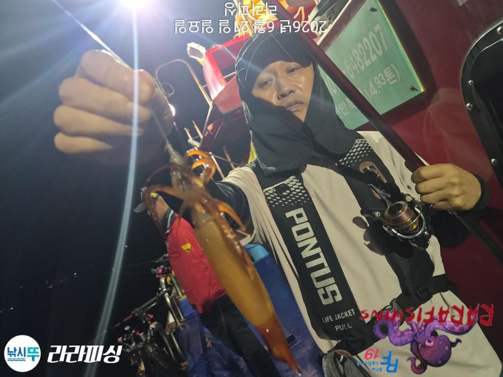 낚시뚜,화살촉오징어,속천항(진해),라라피싱,낚시뚜4