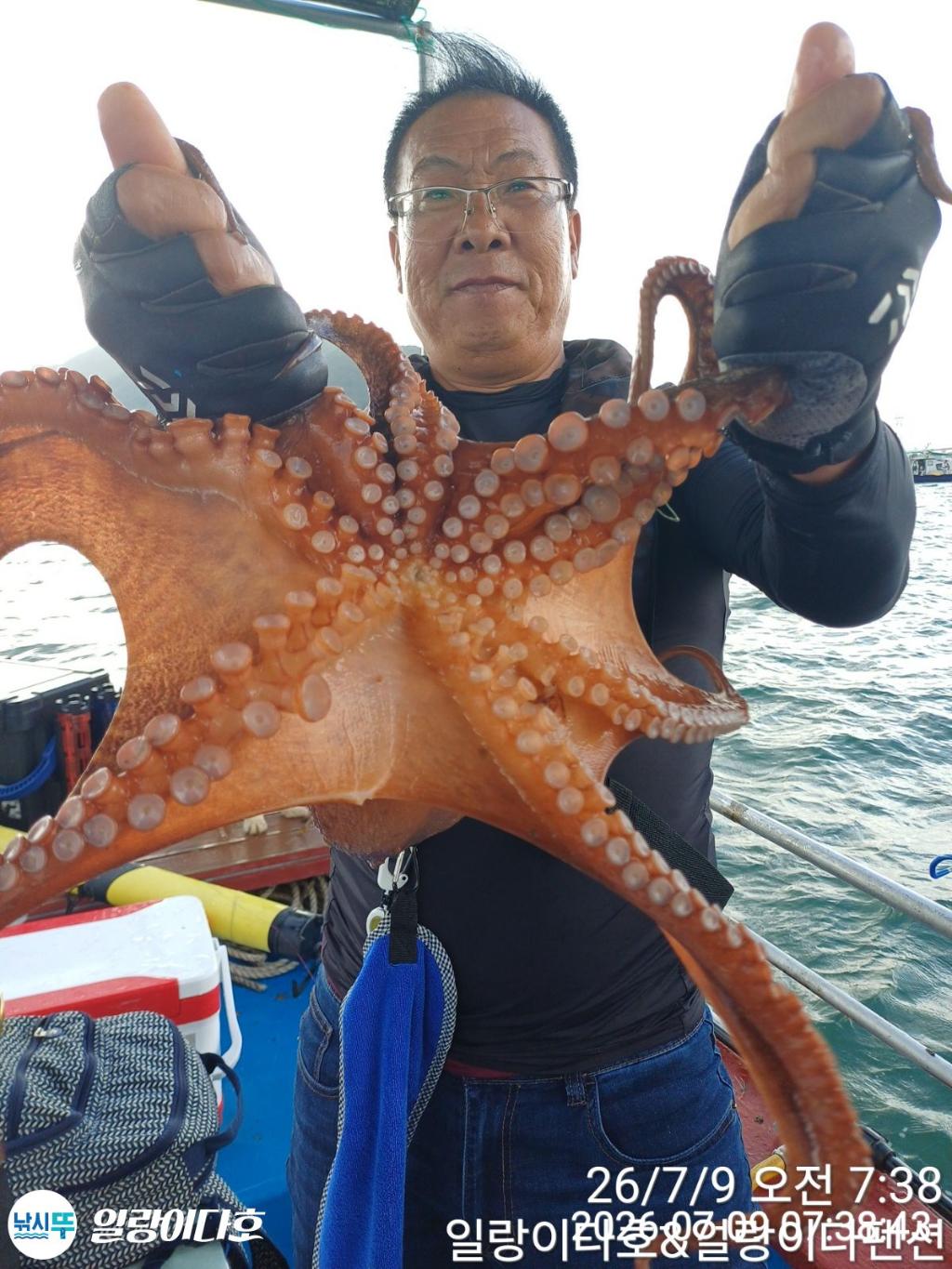 낚시뚜,돌문어,냉천항,일랑이다호,낚시뚜7