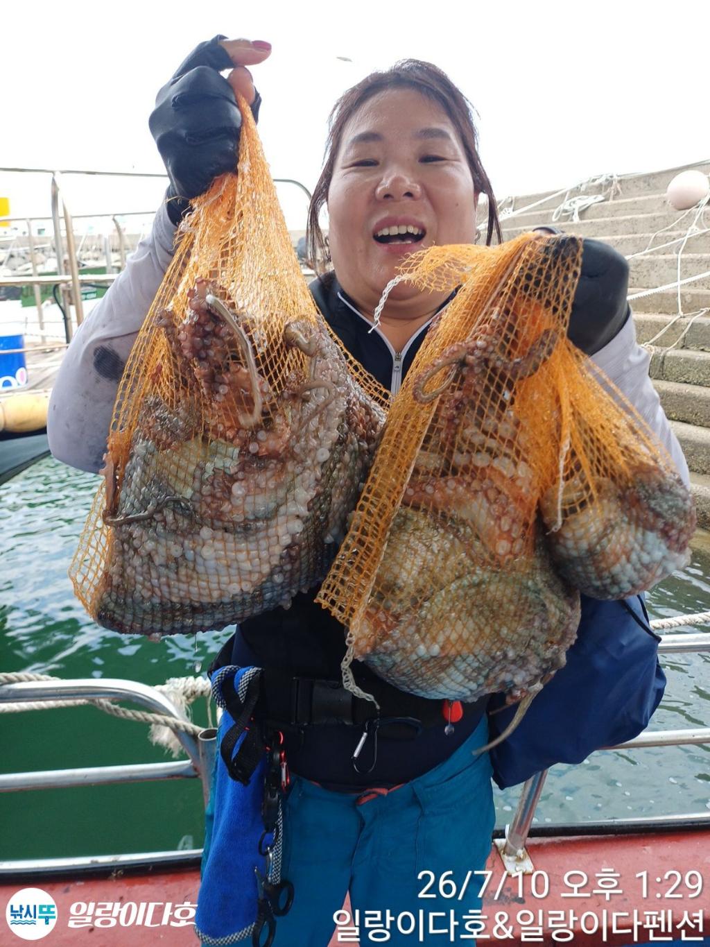낚시뚜,돌문어,냉천항,일랑이다호,낚시뚜6