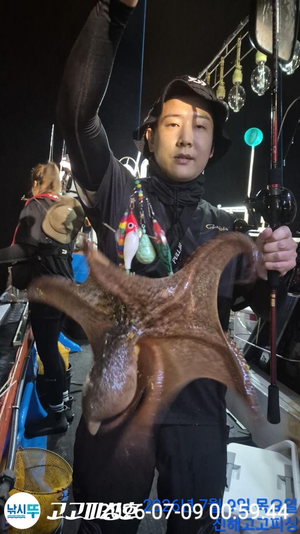 낚시뚜,문어,속천항(진해),고고피싱호,낚시뚜2