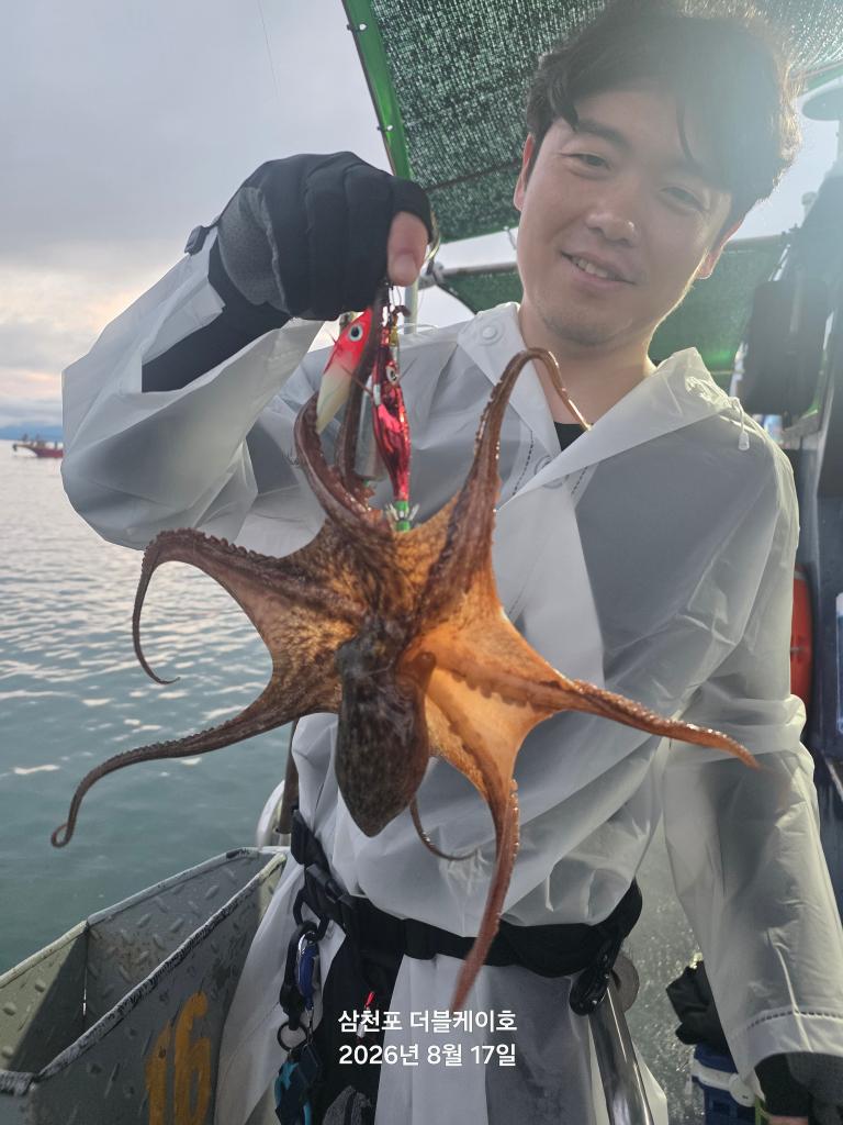 낚시뚜,돌문어,삼천포 팔포항,삼천포 더블케이호,낚시뚜4