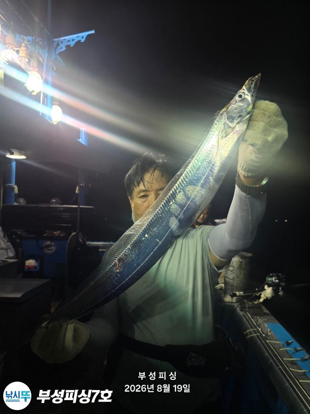 낚시뚜,갈치,통영영운리항,부성피싱7호,낚시뚜12