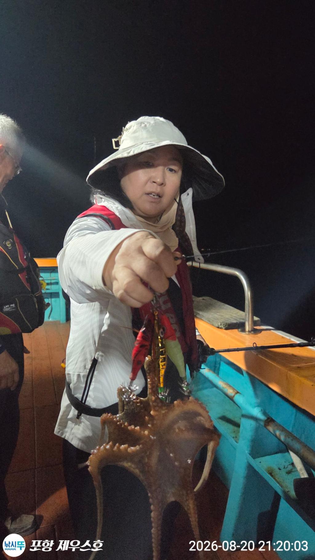 낚시뚜,돌문어,무늬오징어,영일만항,포항 제우스호,낚시뚜20