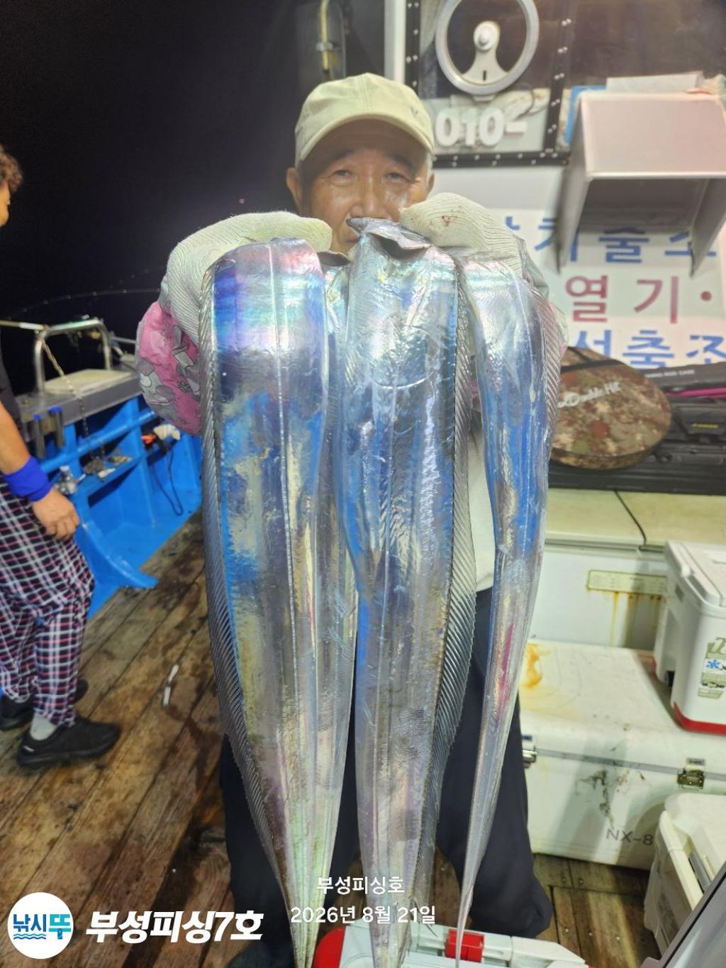 낚시뚜,갈치,통영영운리항,부성피싱7호,낚시뚜13