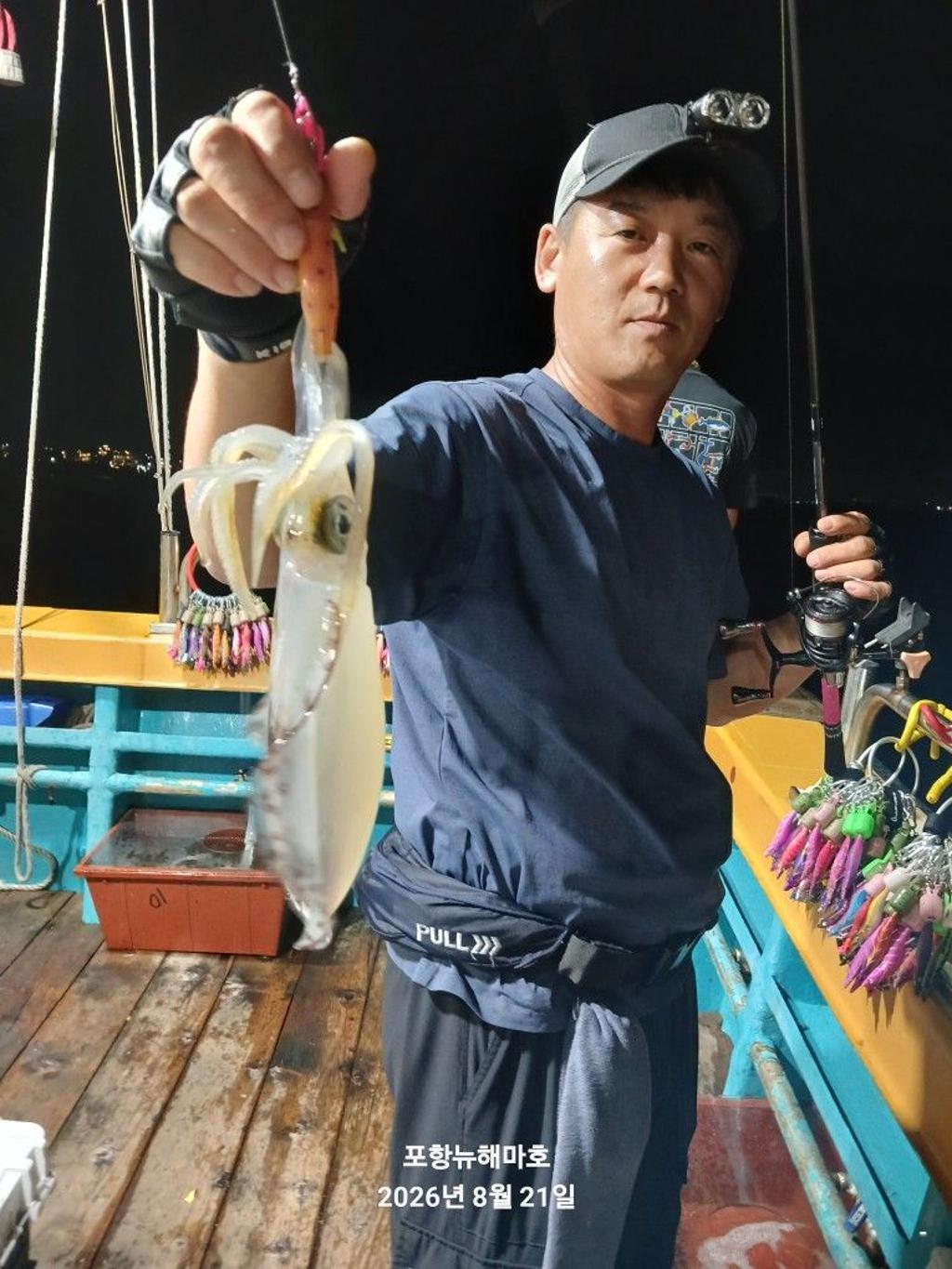낚시뚜,무늬오징어,영일만항,뉴해마호,낚시뚜30